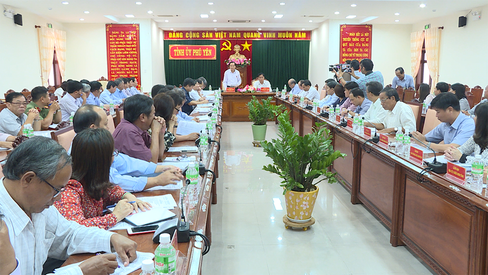 Bộ trưởng Bộ Lao động, Thương binh và Xã hội Đào Ngọc Dung làm việc tại tỉnh Phú Yên