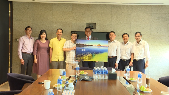Lãnh đạo tỉnh Phú Yên chúc tết và mời gọi các  tập đoàn TP. HCM đầu tư về tỉnh