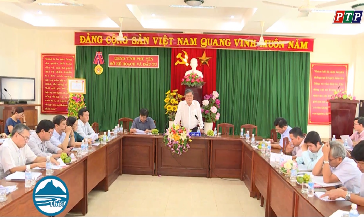 Phó Chủ tịch Thường trực UBND tỉnh Nguyễn Chí Hiến làm việc với Sở KH và ĐT