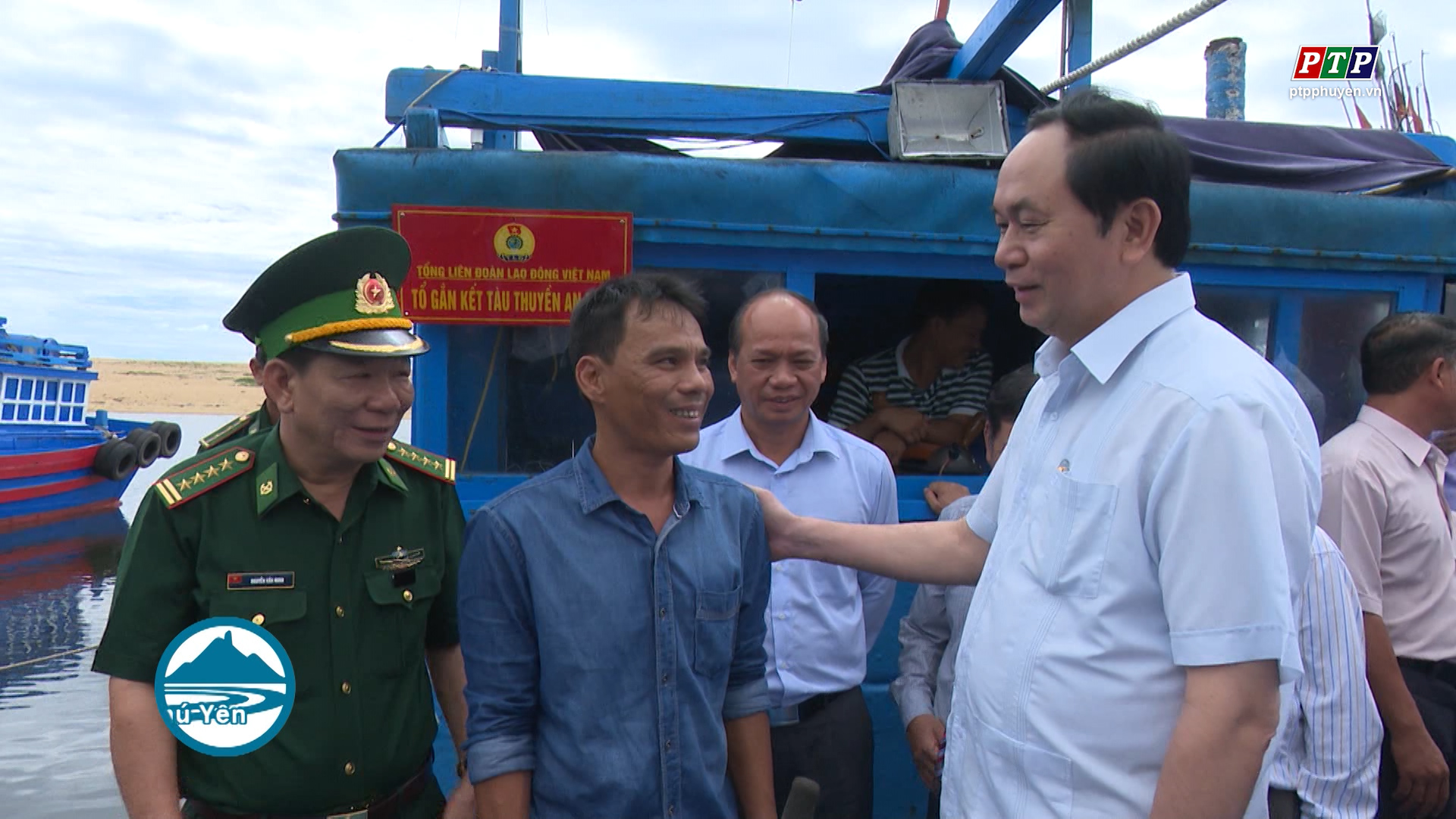 Chủ tịch nước Trần Đại Quang trong lòng người dân làng biển Hòa Hiệp