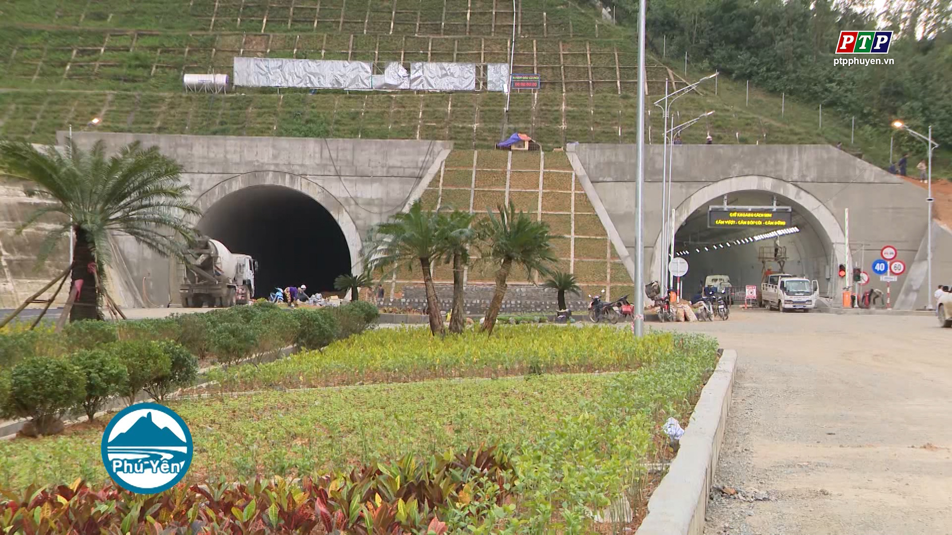 Thông xe hầm đường bộ qua đèo Cù Mông trước Tết Nguyên đán năm nay