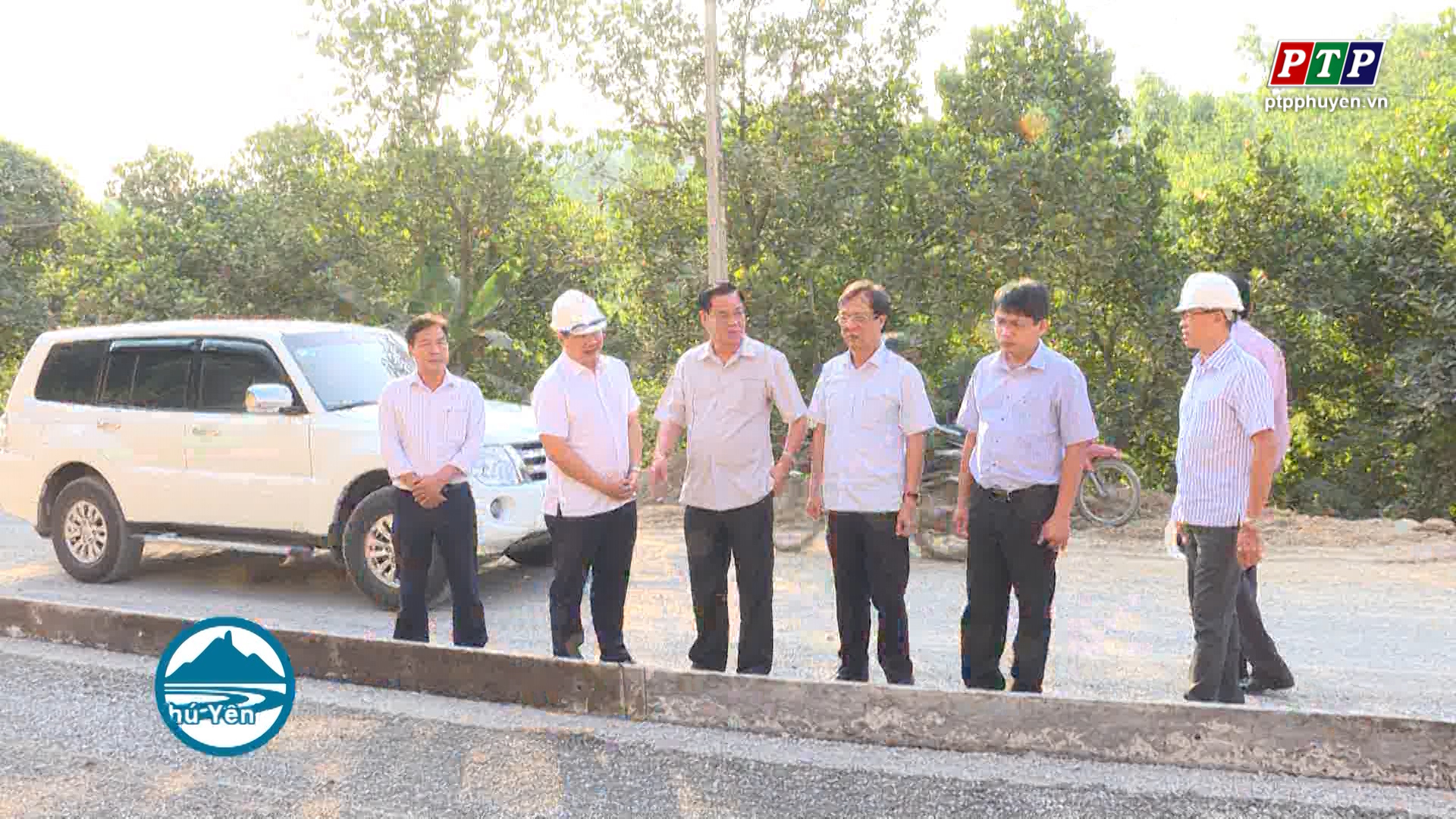Bí thư tỉnh ủy Huỳnh Tấn Việt kiểm tra tiến độ các công trình giao thông trên địa bàn tỉnh