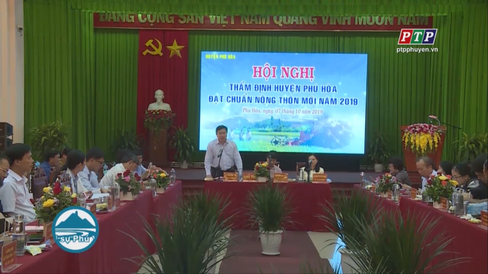 Đoàn công tác Trung ương thẩm định nông thôn mới tại huyện Phú Hòa