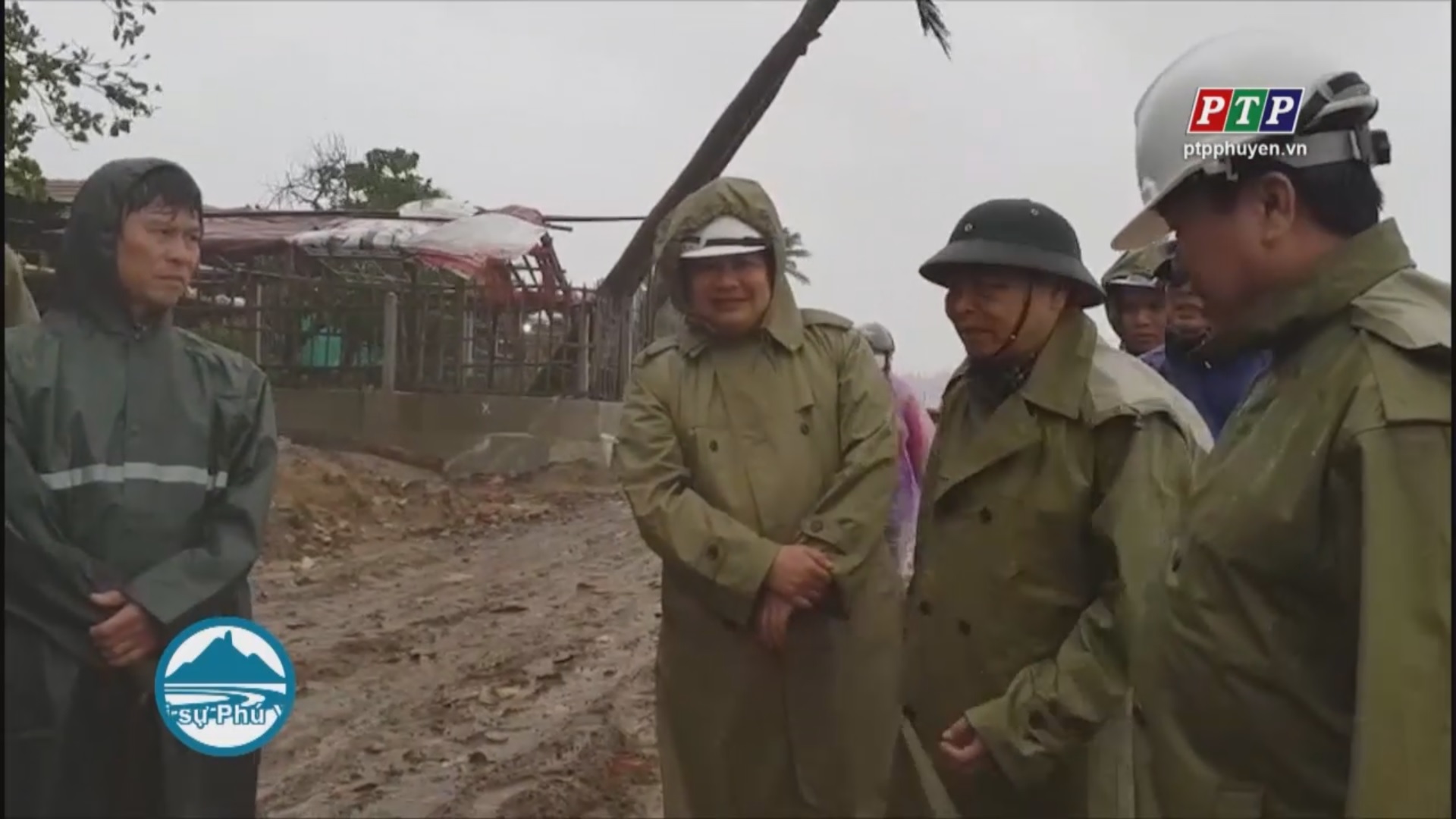 Ban chỉ đạo Trung ương kiểm tra tình hình phòng chống bão số 6 tại tỉnh Phú Yên