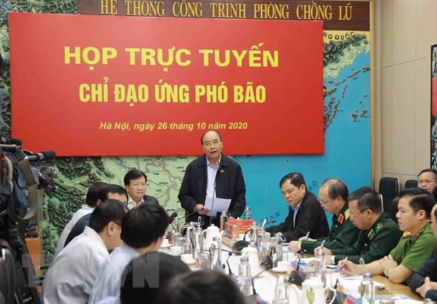 Thủ tướng Chính phủ Nguyễn Xuân Phúc phát biểu chỉ đạo - Ảnh: TTXVN