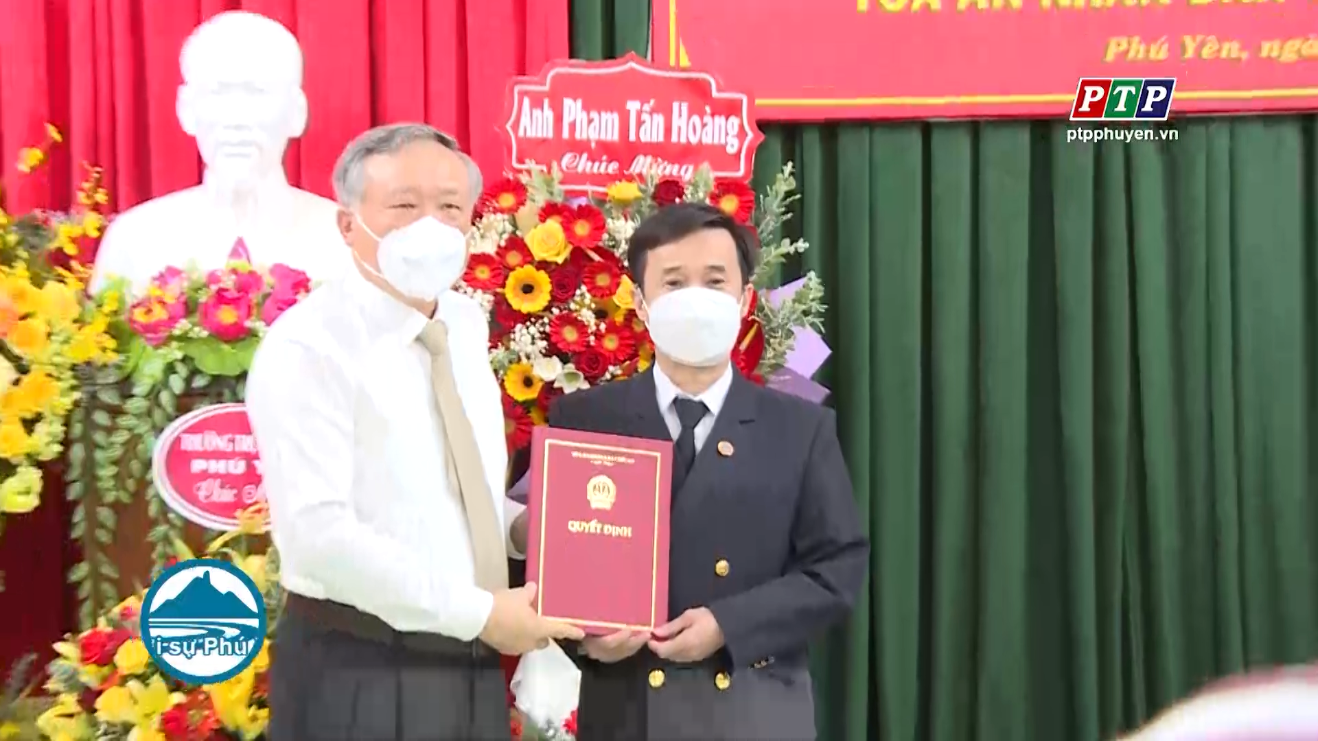Ông Trần Huy Đức đảm nhiệm chức vụ Chánh án Tòa án nhân dân tỉnh Phú Yên