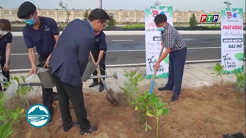 Thành Đoàn Tuy Hoà phát động Tết trồng cây 