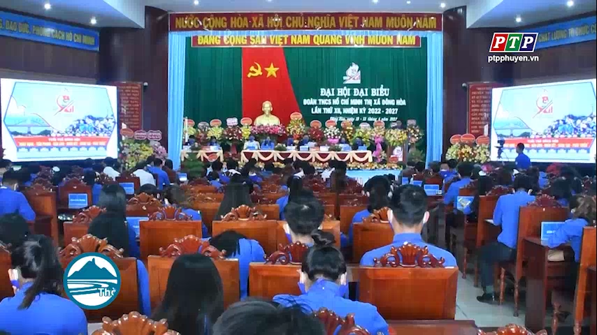 Tổ chức thành công Đại hội điểm Đại hội đại biểu Đoàn TNCS Hồ Chí Minh thị xã Đông Hòa lần thứ XII, nhiệm kỳ 2022 - 2027