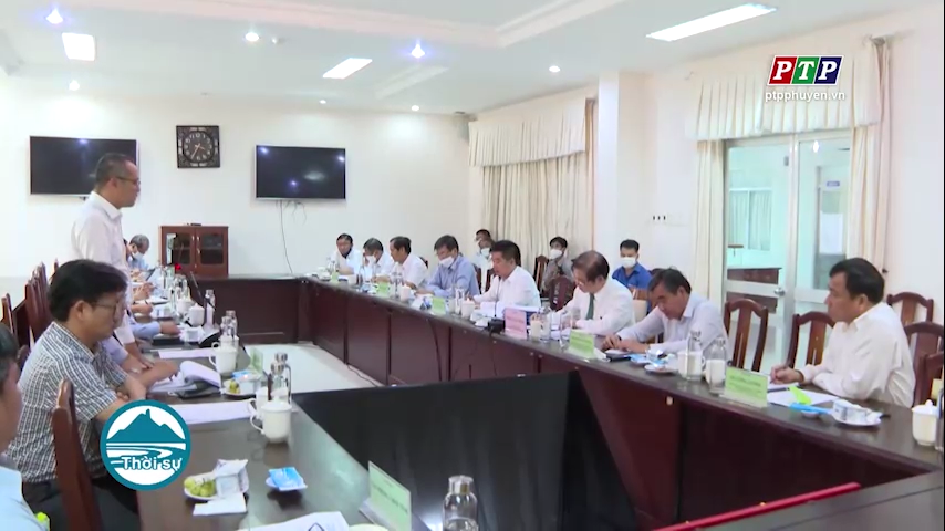 Đảng đoàn Liên hiệp các Hội KHKT Việt Nam làm việc tại Phú Yên
