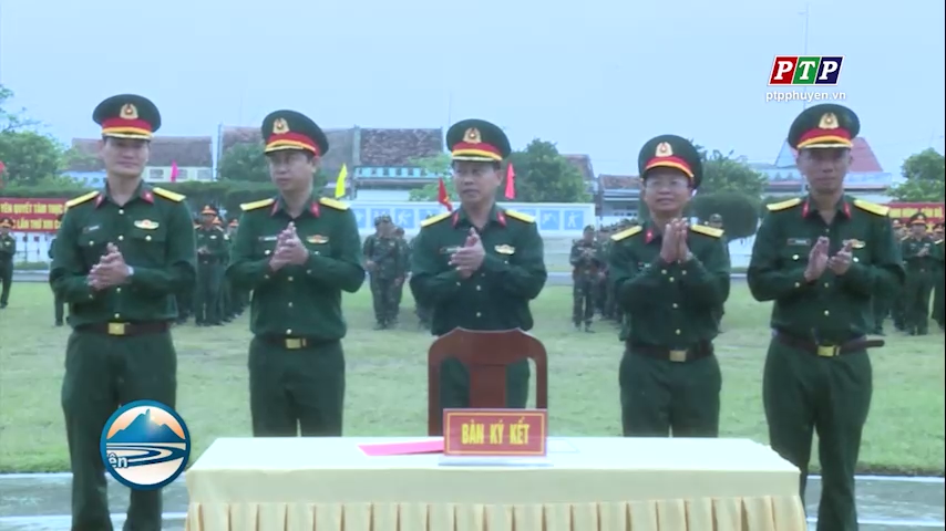 Bộ CHQS tỉnh ra quân huấn luyện và phát động đợt thi đua cao điểm năm 2023