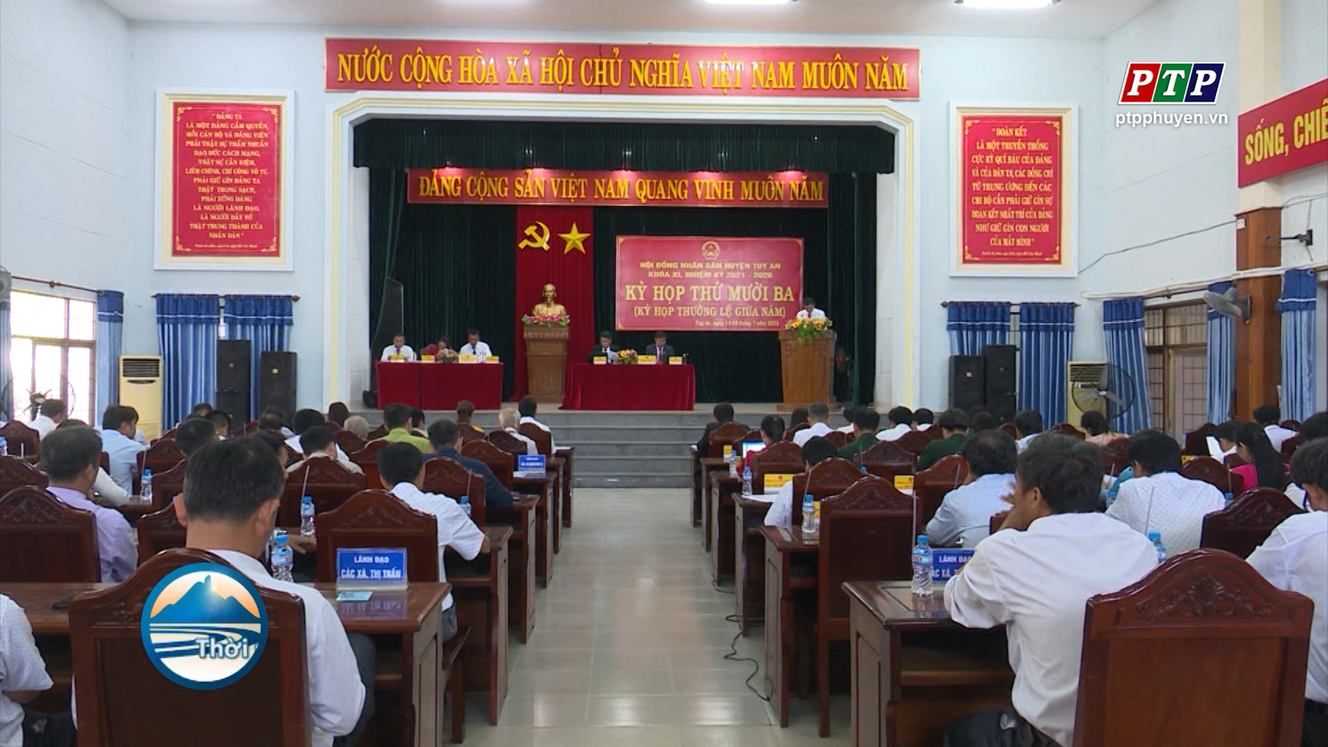 HĐND huyện Tuy An (Khóa XVIII) khai mạc Kỳ họp thường lệ giữa năm