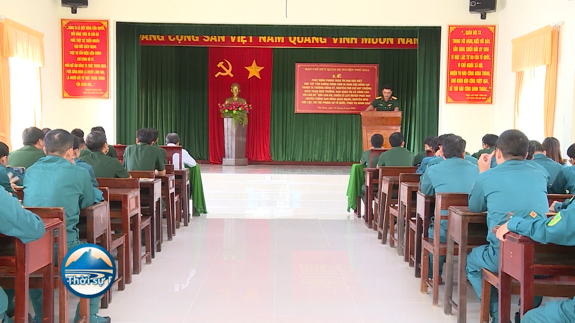 Phú Hòa: phát động phong trào thi đua đặc biệt học tập tấm gương Trung tá Trương Hồng Kỳ