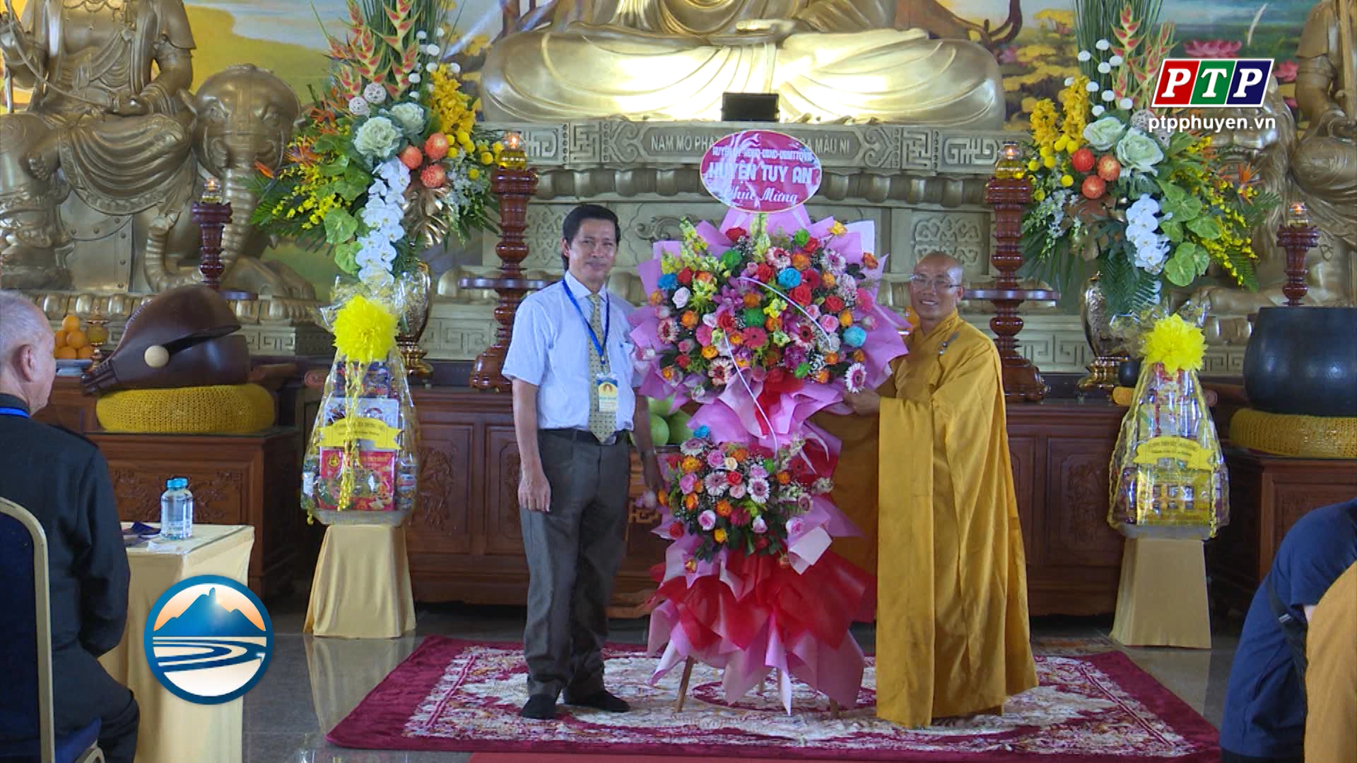 Trang nghiêm lễ an vị Phật tại Thiền viện Trúc Lâm Phú Yên