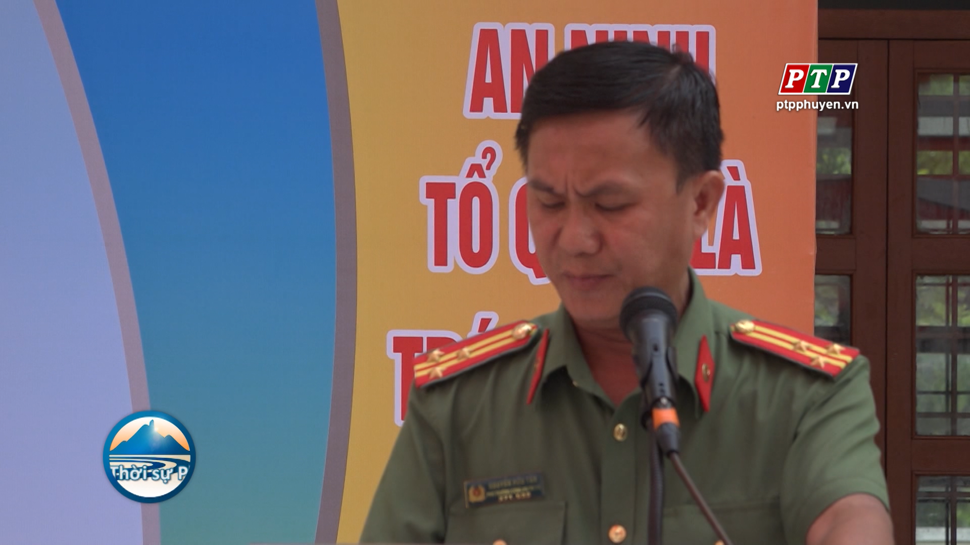 TX. Đông Hòa: Ra mắt lực lượng tham gia bảo vệ an ninh, trật tự ở cơ sở
